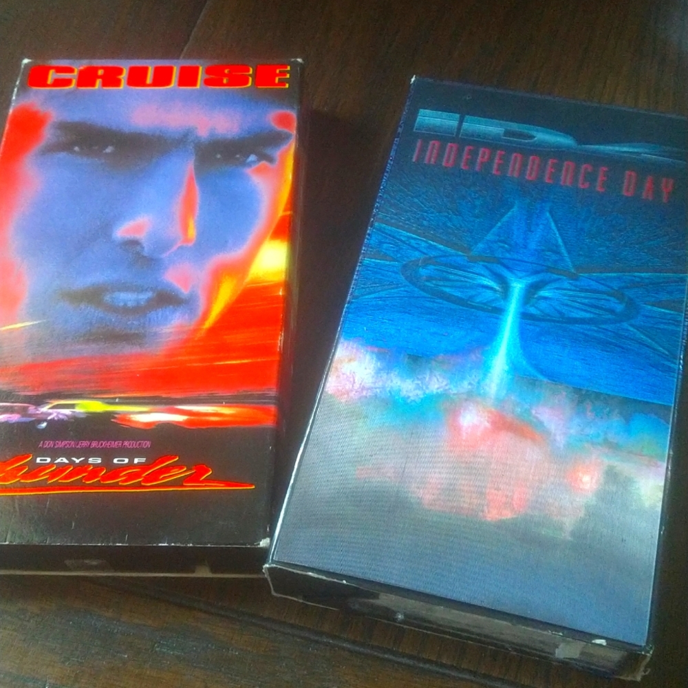 Independence Day THX mastered VHS lot